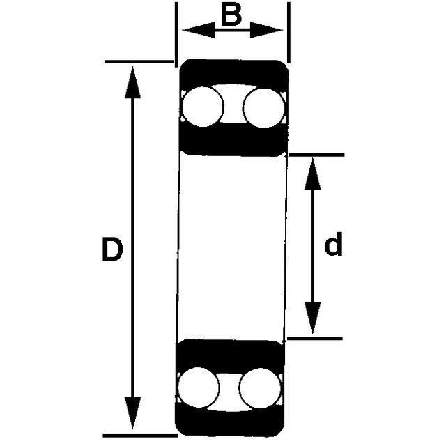 Roulement A Rotule S/BILLES 1205 ETN9 référence fournisseur 226810